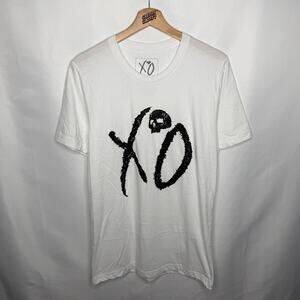 The Weeknd XO Hurry Up Tomorrow After Hours Dawn FM World Tour Merch Skull Tee M